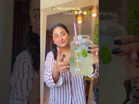 Homemade Drink #minivlog #ytshorts #shorts thumbnail