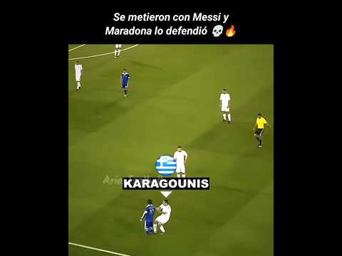 Maradona Defendiendo a Messi ?? thumbnail