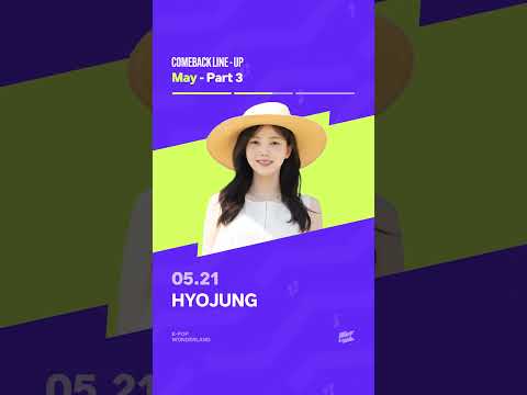 [COMEBACK LINE-UP] ✨5월 컴백 라인업✨| May – Part 3 thumbnail