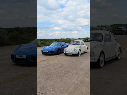 New Porsche 911 Turbo S vs ... the Original 911?! DRAG RACE thumbnail