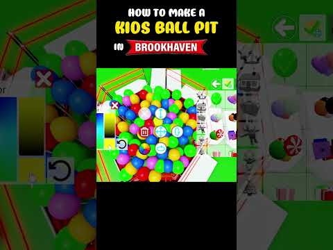 How to make a KIDS BALL PIT in brookhaven thumbnail