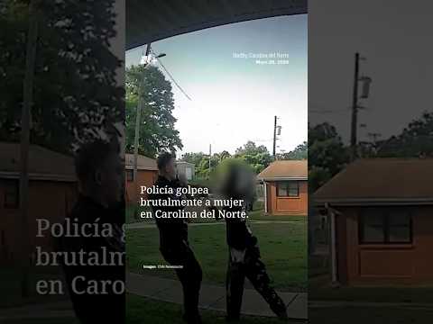 Policía golpea brutalmente a mujer en Carolina del Norte thumbnail