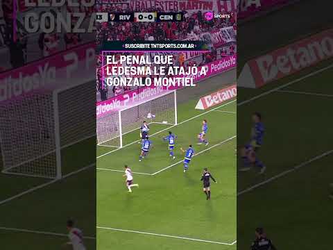 LEDESMA LE ATAJÓ EL PENAL A GONZALO MONTIEL EN RIVER VS. ROSARIO CENTRAL ? thumbnail