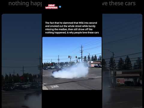 That American muscle hit second and lit up the whole street 😮‍💨🔥 thumbnail
