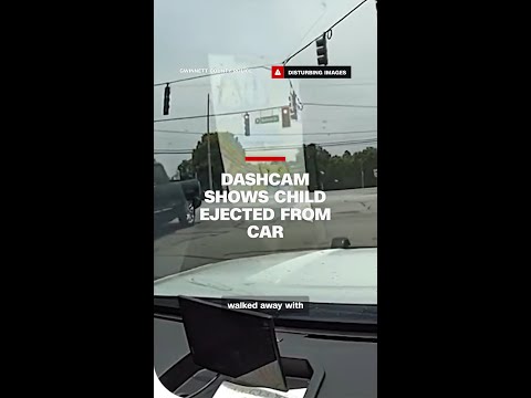 Dashcam shows child ejected from car thumbnail