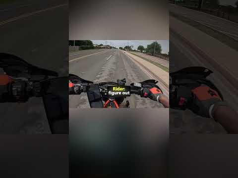 Biker Finds out why roads have squiggly lines🤔 thumbnail