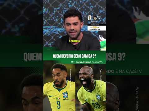 Levando em consideração a função do Matheus Cunha, o jogador deveria ser o camisa 9 do Brasil? thumbnail
