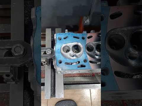 VW 1.6 EA111 Cylinder Head Resurfacing! #shorts thumbnail