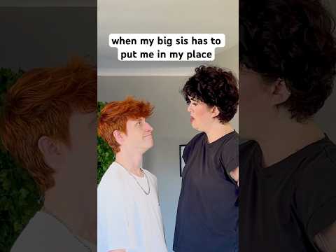 When Ur Big Sister Is Little😇 thumbnail