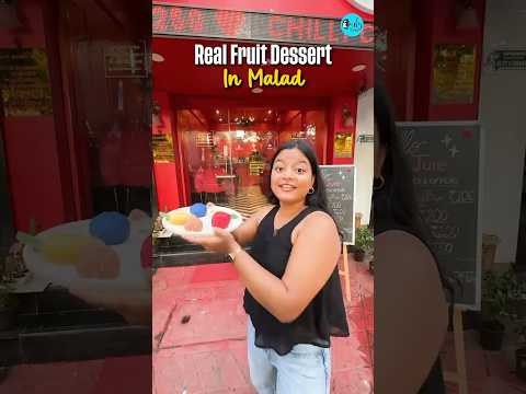 Real Fruit Dessert In Malad! #dessert #mumbai #streetfood thumbnail