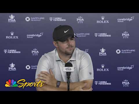 Chris Gotterup finding flow at PGA Championship after second-round 65 | Golf on NBC Sports thumbnail