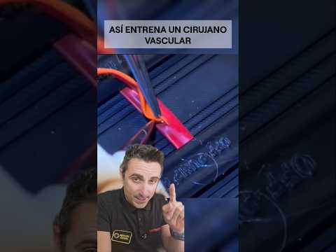 Así entrena un cirujano vascular.#supervivencia #curiosidades #sabíasque thumbnail