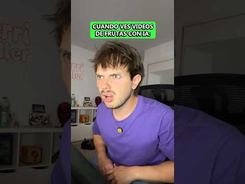 Las Frutas con IA se Puso Raro🍌😳 #comedia thumbnail