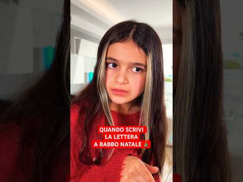 QUANDO SCRIVI LA LETTERA A BABBO NATALE 🎄 - iPantellas thumbnail