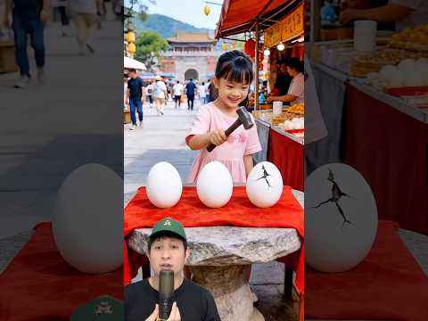 ADIK KAGET LIHAT ISI DI DALAM TELUR RAKSASA‼️😱 @nishadytfacts #remix #dubbing #trending thumbnail