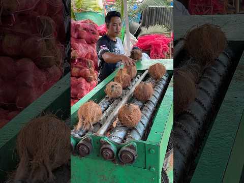 Unique Fruit Peeling Machine - Fruit Cutting Skills thumbnail