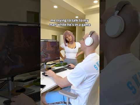 Is this every gamer? 😒 #funny #gamer #couplecomedy thumbnail
