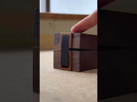 Making This Wooden Latch #shorts #woodworking #diy thumbnail