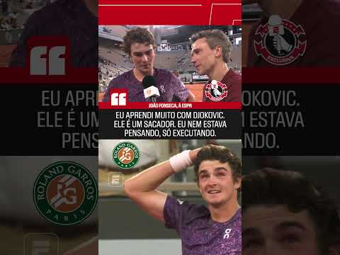 O JOÃO APRENDEU COM O... DJOKOVIC! ESPETACULAR! #shorts thumbnail