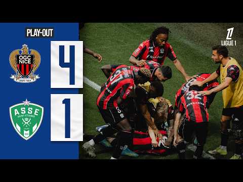 Nice (4-1) Saint-Etienne | Play-Out Final 1. Maç Özeti | Ligue 1 McDonald's - 2025/26 thumbnail