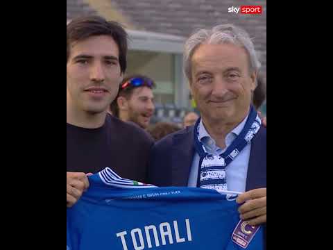 Union Brescia-Casarano, la visita di Tonali thumbnail