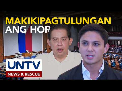 HOR, handang makipagtulungan sa Ombudsman kaugnay ng imbestigasyon vs. Romualdez thumbnail