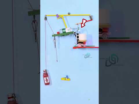 هذا الولد صمم بيته علشان يشتغل وهو نايم بطريقة ذكية !! #shorts thumbnail
