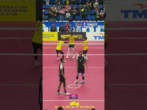 Regu kedua semakin hampir untuk menyumbang 1 mata lagi! | ISTAF Sepak Takraw World Cup 2026 thumbnail