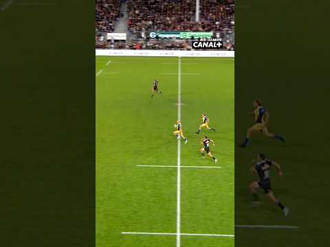 La relance rapide de Bouyssou qui sort les cannes pour l’essai de 100 mètres de Wasserman ? #rugby thumbnail