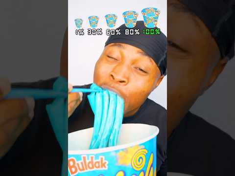 Small, Big, Giant Blue Takis Ramen!? 🥵 thumbnail