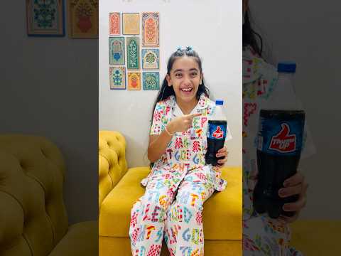 Aap Cold Drink🥤kaise peete ho❓🤔😳 #shorts #samayranarula #siblings thumbnail
