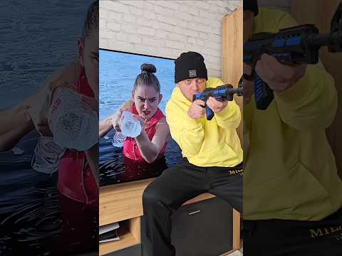 She Interrupted My Training 😂🔫 thumbnail