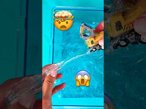 RESCUE the Toy Cars 🚕 🚛 from the SLIME! #shorts #blippi #slimechallenge thumbnail