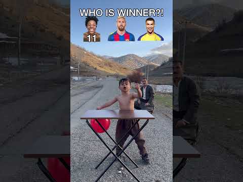Which Footballer Is Faster?! Trending YouTube Challenge! #ronaldo #messi #youtube #shorts thumbnail