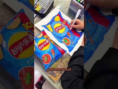 Chłopak Narysował Idealnie Realistyczną Paczkę Chipsów ? thumbnail