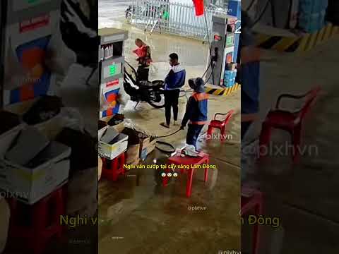 Nghi vấn cướp tại cây xăng Lâm Đồng 😨 #shorts thumbnail