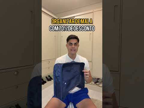 Esse kit para organizar mala de viagem é incrivelmente bacana thumbnail