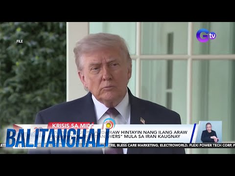 U.S.-Iran peace talks update | Balitanghali thumbnail