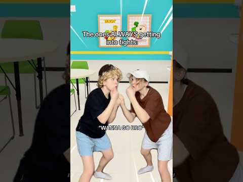 The different types of people in middle school Pt.2 #skit #comedyvideo #pov thumbnail