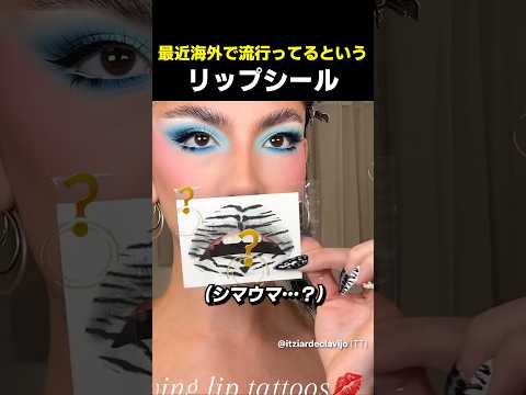 最近海外で流行ってるというリップシール thumbnail