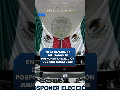 En la Cámara de Diputados se posponen la Elección Judicial hasta 2028 | Shorts | Francisco Zea thumbnail