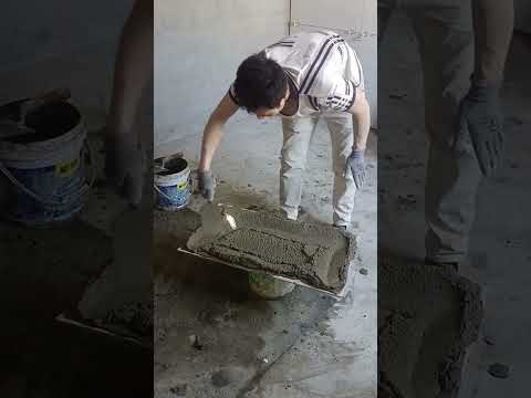 Tile installation P8792#shorts thumbnail