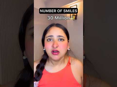 Everyone is Given Certain amount of Smiles #funnyshorts #ytshorts #shorts thumbnail