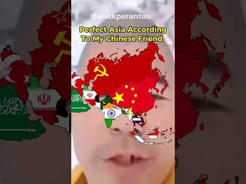 Perfect Asia According To My Chinese?? Friend #shorts #meme #trending #viral #country #asia #mapping thumbnail