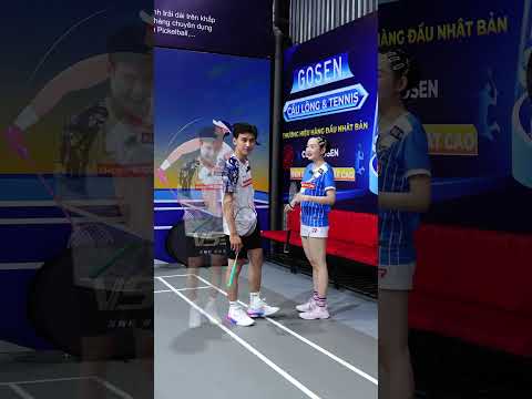 Cảm giác được gái xinh khen là như thế nào ??? #vnb #badminton #caulong #shortsvideo #shorts thumbnail