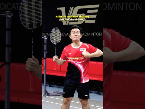 Bài Kiểm Tra 1 Tiết Môn Cầu Lông Lớp 11: Tâng Cầu Đổi Mặt Vợt  #caulong #badminton #vnb #shorts thumbnail