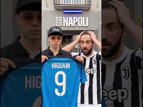 Posso mettere il nome Higuain dietro una maglia del Napoli?🤔⚽️ Dalla collab con StakeSportsItaly thumbnail