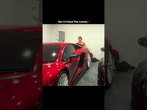 Bro Filled Up His Aventador?@brezscales #brezscales #brez thumbnail