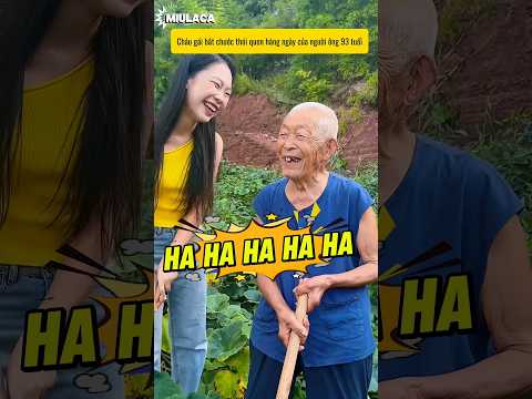 Cô cháu gái bắt chước thói quen sống của ông nội 93 tuổi thumbnail