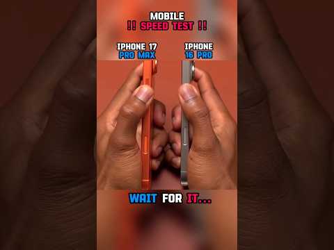 ☠️⚡ IPHONE 17 PRO MAX VS IPHONE 16 PRO SPEED TEST!! thumbnail
